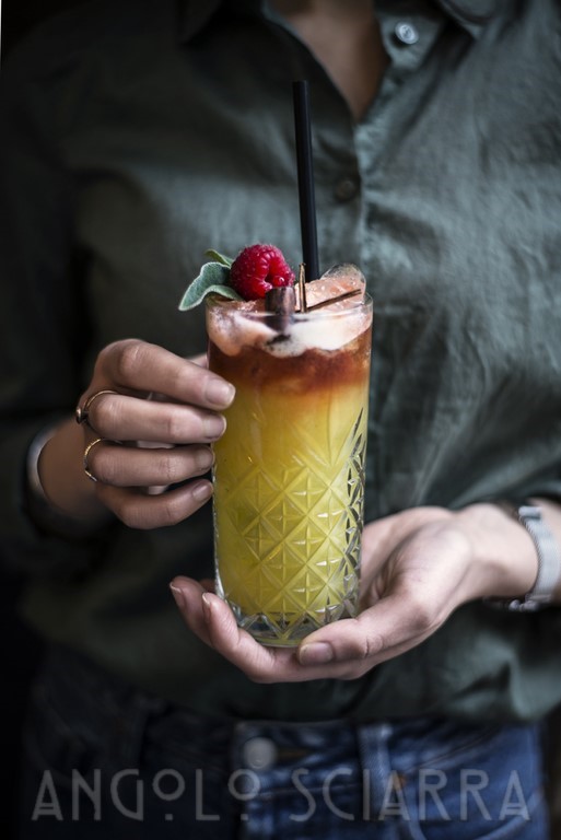 Cocktail "A cavallo della salvia" Angolo Sciarra