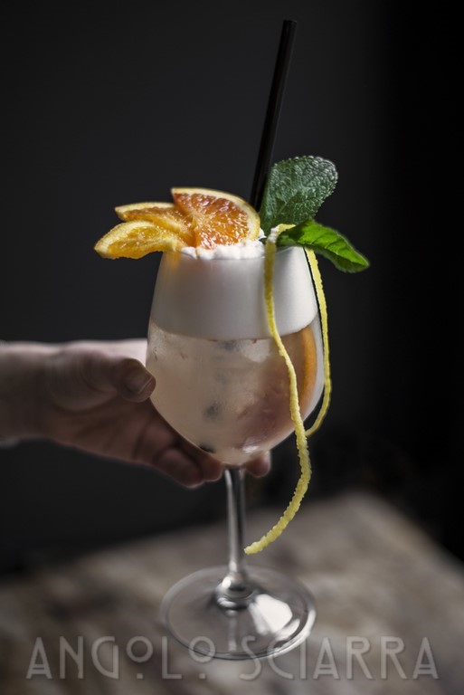 Cocktail "Sciarra's fizz" Angolo Sciarra
