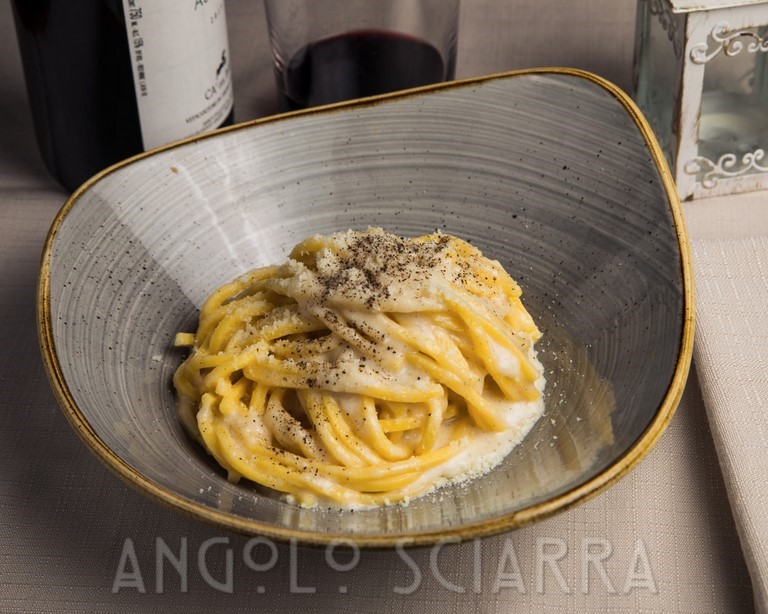 Cacio e pepe Angolo Sciarra