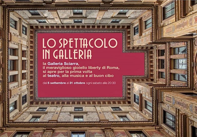 Musica lirica alla galleria Sciarra